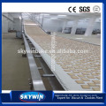 PU Belt or Wire Mesh Cooling Conveyor Belt for Biscuit Machine